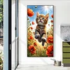 Diamond Painting-DIY Full Round Drill Cat(70*40 CM)