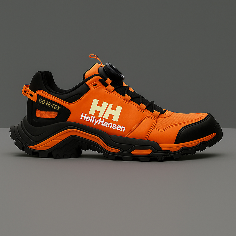 Męskie buty robocze marki Helly Hansen z metalowym noskiem, odporne na stłuczenie i przebicie