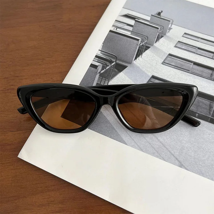 New Cat Eye Sunglasses Women's Brand Designer Simplicity Sun Glasses Summer Leisure Women Eyewear UV400 Gafas De Sol