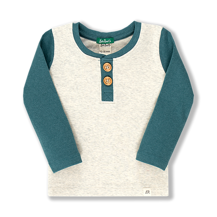 Peacock Long Sleeve Button Shirt