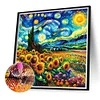 Diamond Painting -DIY Full Round Drill Suflower Field(40*40CM)