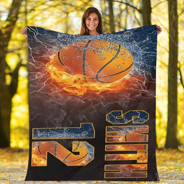 Personalized Basketball Blanket For Comfort & Unique|BKKid220