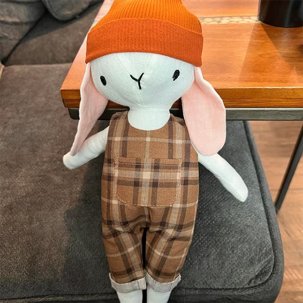 Memory Rabbit doll Sewing Templates Set & With Instructions