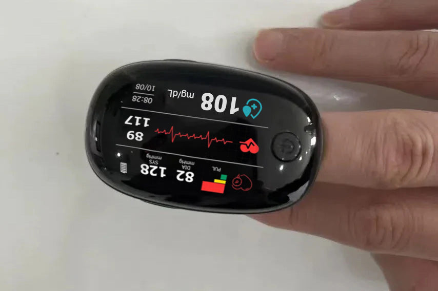 💥 2025 Limited 70% ️OFF 🩺 BQYOOM™ Laser Blood Glucose Monitoring Device 🔵 Non-invasive, Real-time Results 📲 Wireless Bluetooth Connectable