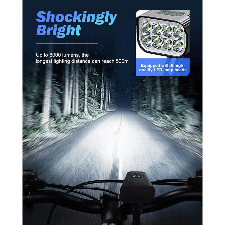 Longest lasting best sale bike light