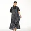 Strap Temperament V-neck Holiday Split Ruffled Dress main image 0