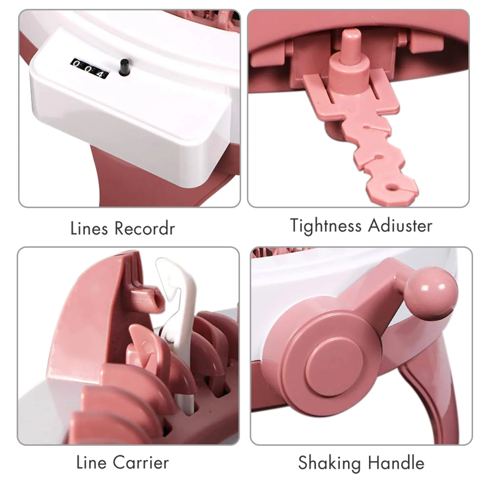 <img src=&ldquo;sentro9.jpg&rdquo; alt=&ldquo;Small parts of sentro knitting machine&rdquo;>
