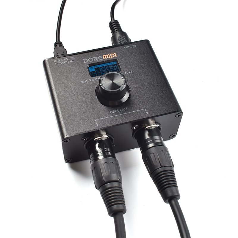 DOREMiDi MIDI To DMX Box(MTD-1024)