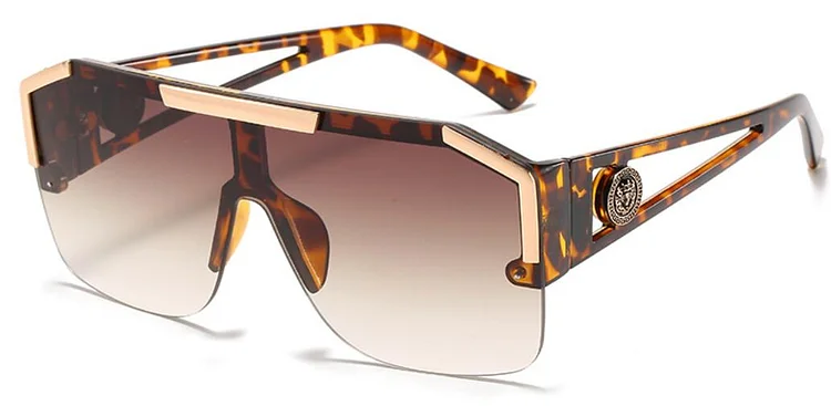 Luxury Designer Sunglasses Women Outdoor Personalized hollowing out Leg Classic Square Sun Glasses Unisex Trendy Black Shades UV