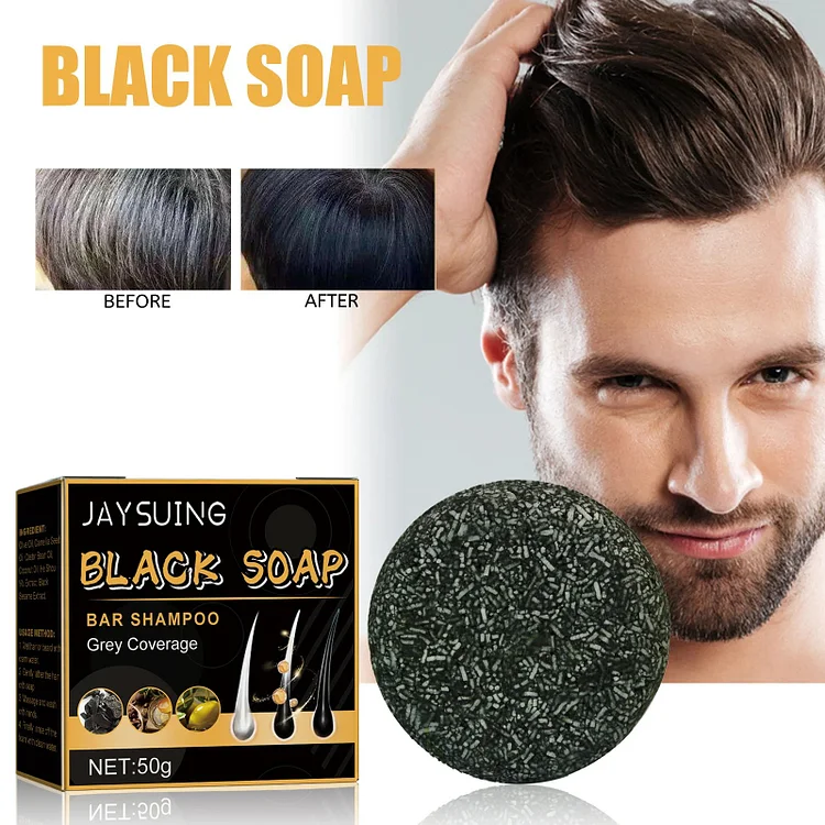💥Last Day 49% OFF - 🔥 BLACK SOAP(Newly upgraded new packaging)
