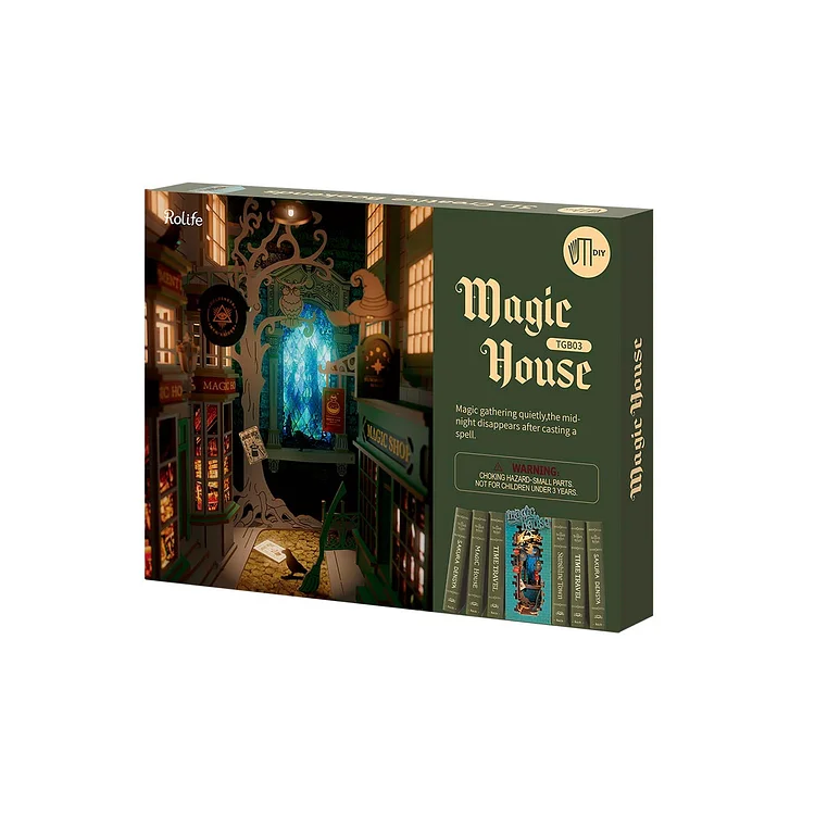 Magic Night Alley DIY Book Nook Kit