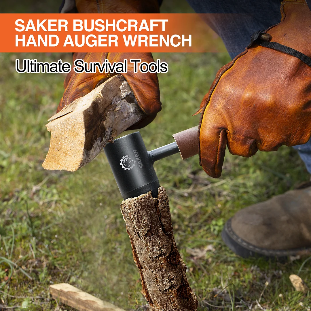 SAKER&reg; Upgrade Bushcraft Hand Auger Wrench