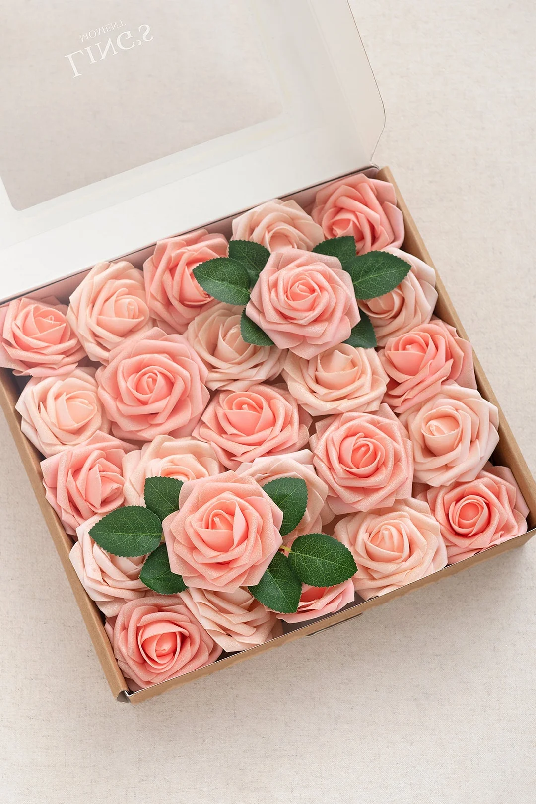 3" Foam Rose with Stem - 56 Colors