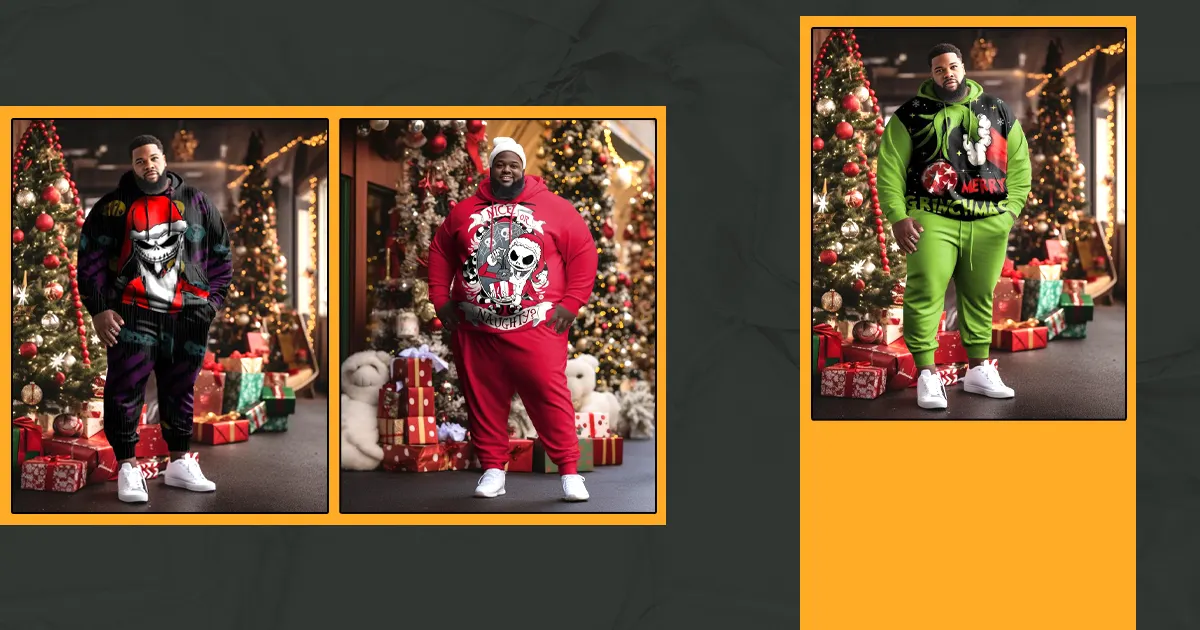 men's Christmas hoodies