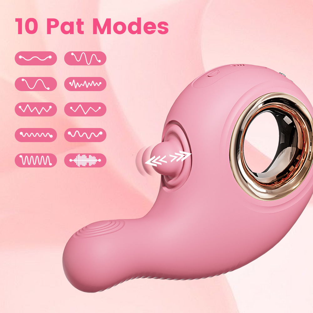 Handheld Flapping Vibrator G-spot Orgasm Clitoral Stimulator