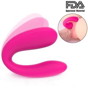 U-shaped Invisible Wearable Vibrator Vagina Clitoris Stimulation Massagers