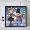 Diamond Painting-DIY Full Round Drill Snowman