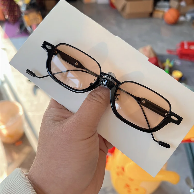 New Oval Sunglasses Women's Metal Mirror Leg Half Frame Sun Glasses Brand Designer Luxury Lady Eyewear UV400 Oculos De Sol