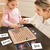 💥 Promotion- SAVE 48% OFF- Wooden Multiplication Board Game - BUY 2 GET EXTRA 10 % OFF