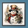 Diamond Painting-DIY Full Round Drill Snowman