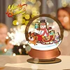 Diamond Painting Wooden Christmas Table TopOrnament Kits Xmas Home Decor