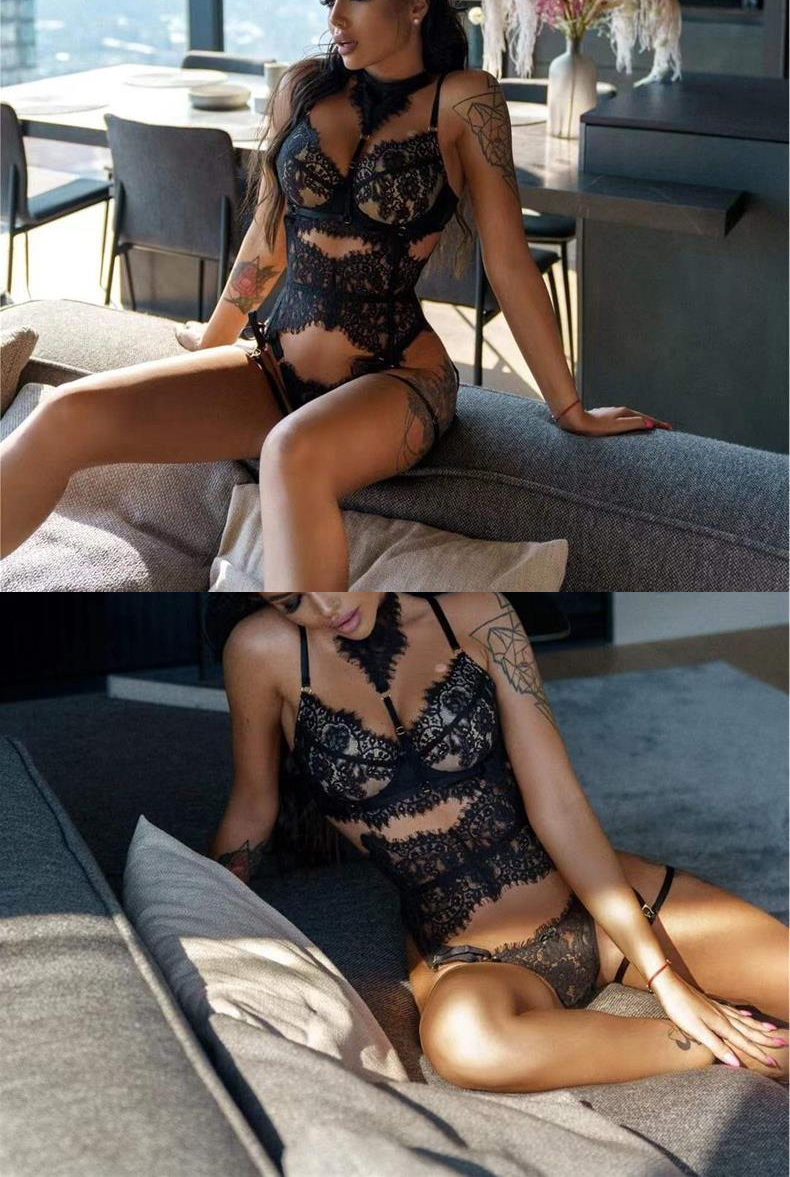 BQYOOM™ Lace Charming Sexy Black Rose