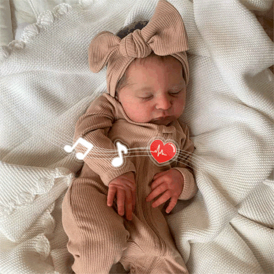 20" Reborn Asleep Baby Girl Simuni Real Lifelike Silicone Vinyl Body Reborn Doll, Looks Really Cute：Realistic Reborn Baby Dolls By Rsgdolls®