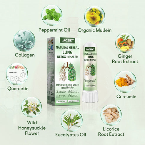 LAOZIK™ Natural Herbal Lung Detox Inhaler