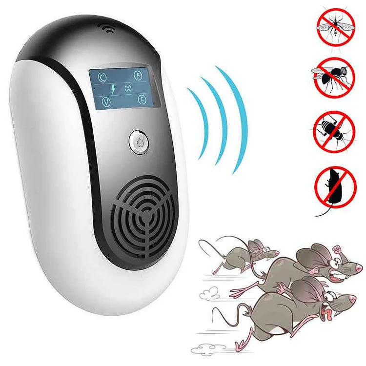 Ultrasonic Pest Repeller - Get Rid Of Pests In 48 Hours
