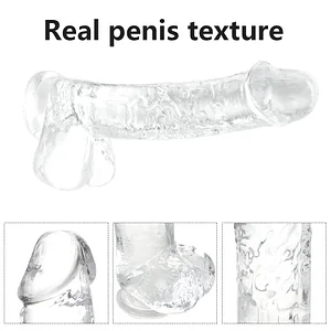 6 Inches Realistic Dildo With Suction Cup For G-spot And Anal Stimulation