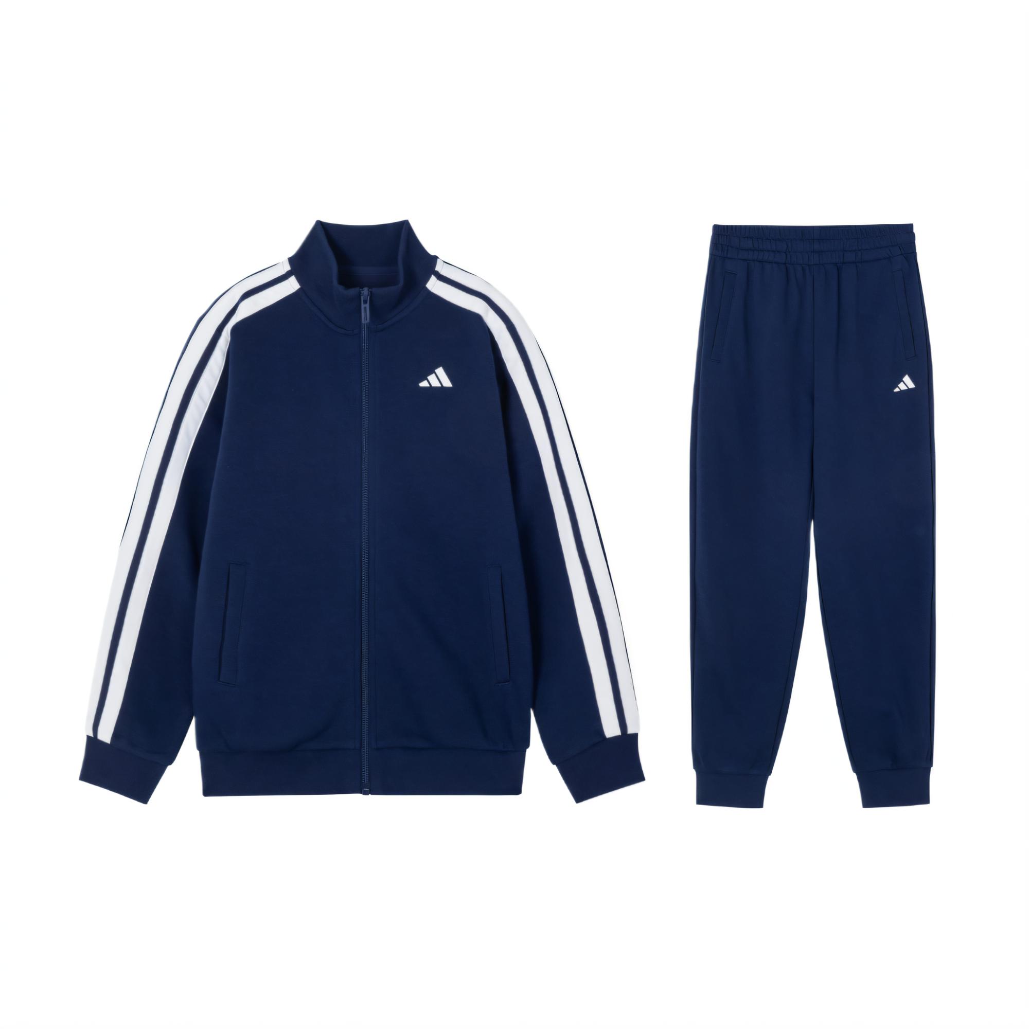 Adidas Casual Sportswear Dark Blue/White Kids'