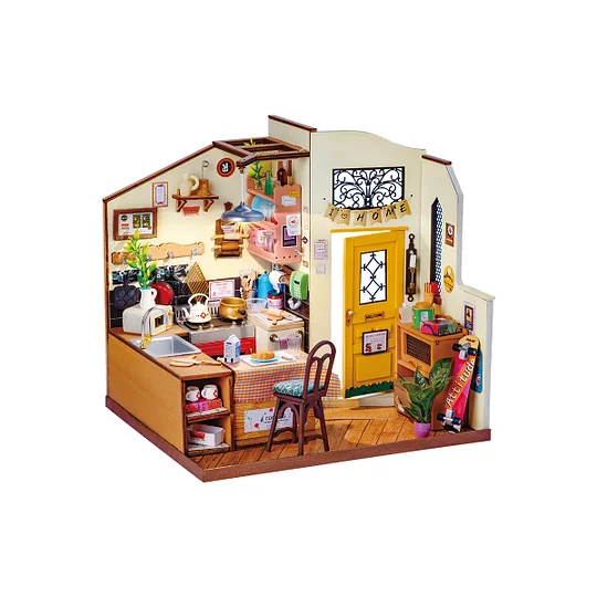 Xianreng Diy Miniature Dolls House Kit For Adults To Build Diy Mini House  Kit With Furniture Music Diy Miniature House Kit With Tools Make Your Own Cr