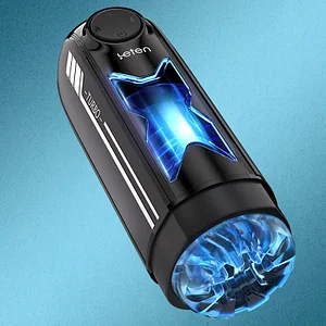 Leten X-light Speed Piston Thrusting Heating Male Penis Stroker