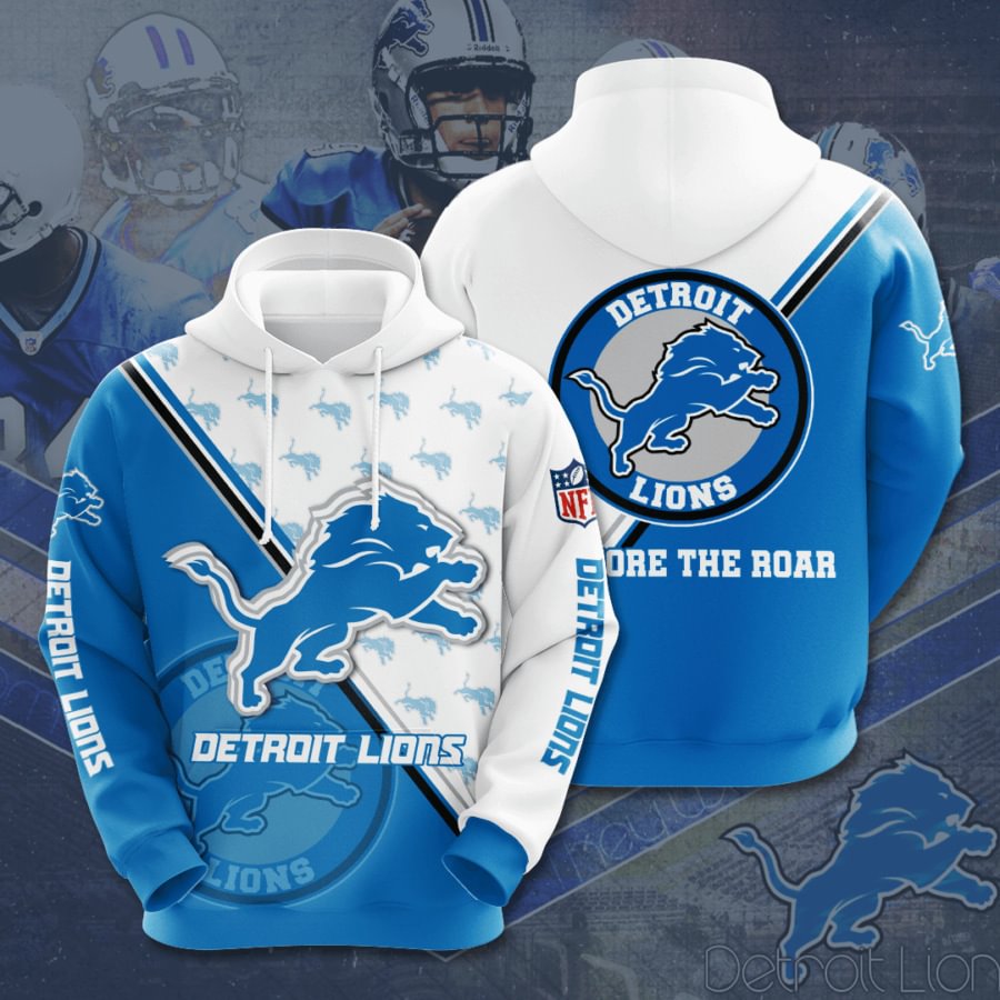 Detroit Lions NFL Team Hoodie