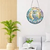 Diamond Painting Owl Pendant for Home Garden