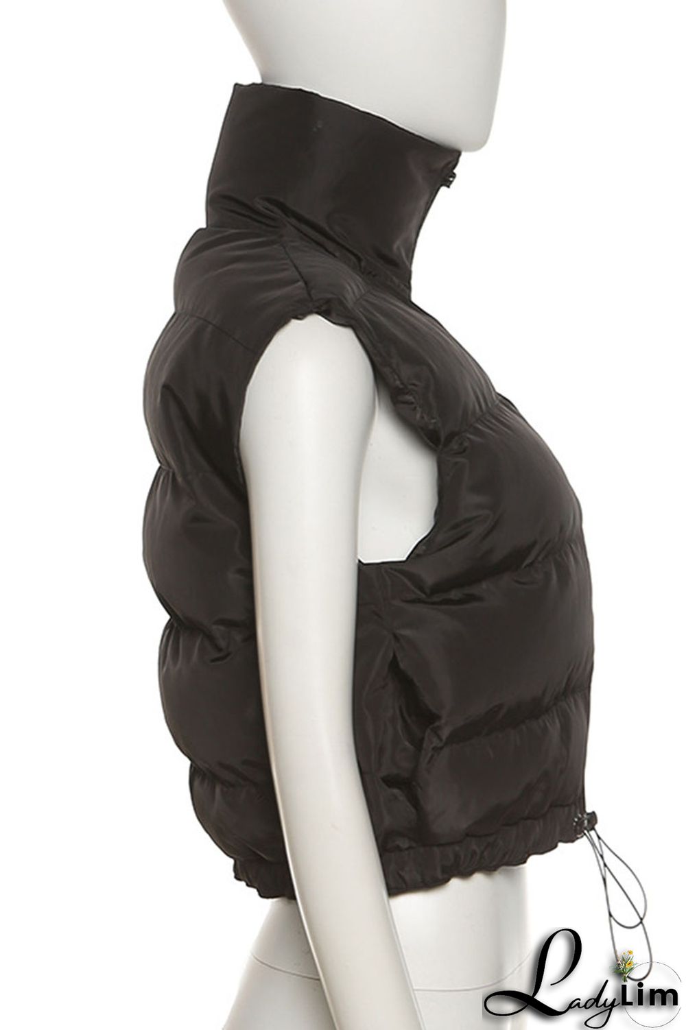 Pink Casual Solid Patchwork Zipper Outerwear