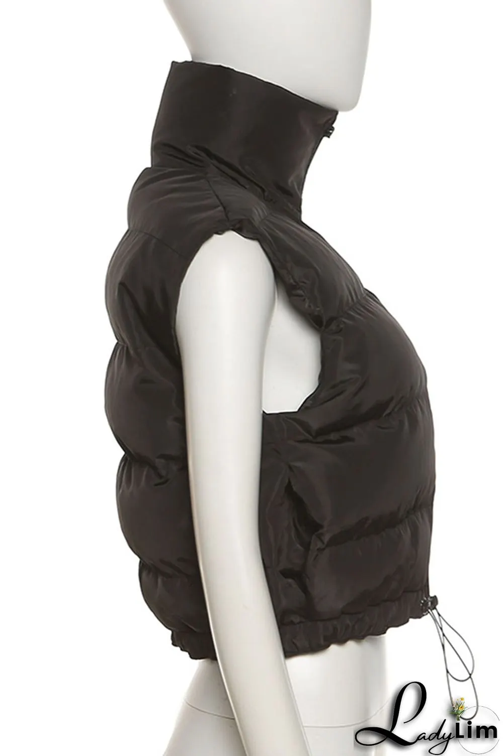 Pink Casual Solid Patchwork Zipper Outerwear