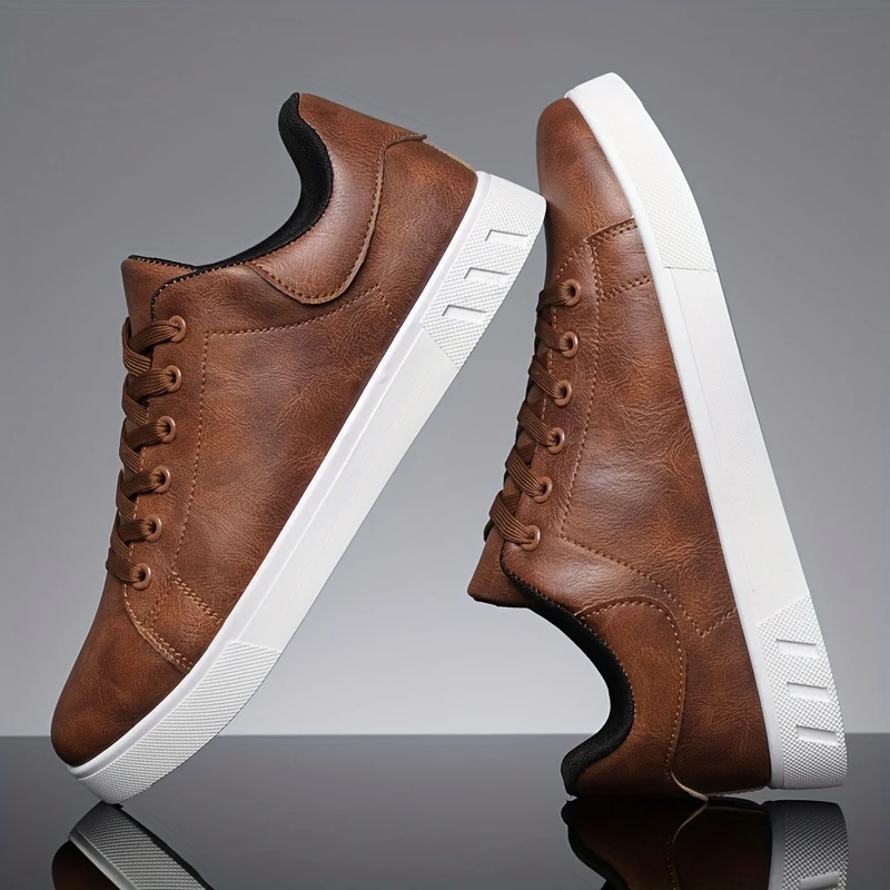 Men's Casual Leather Comfortable Orthopedic Shoes