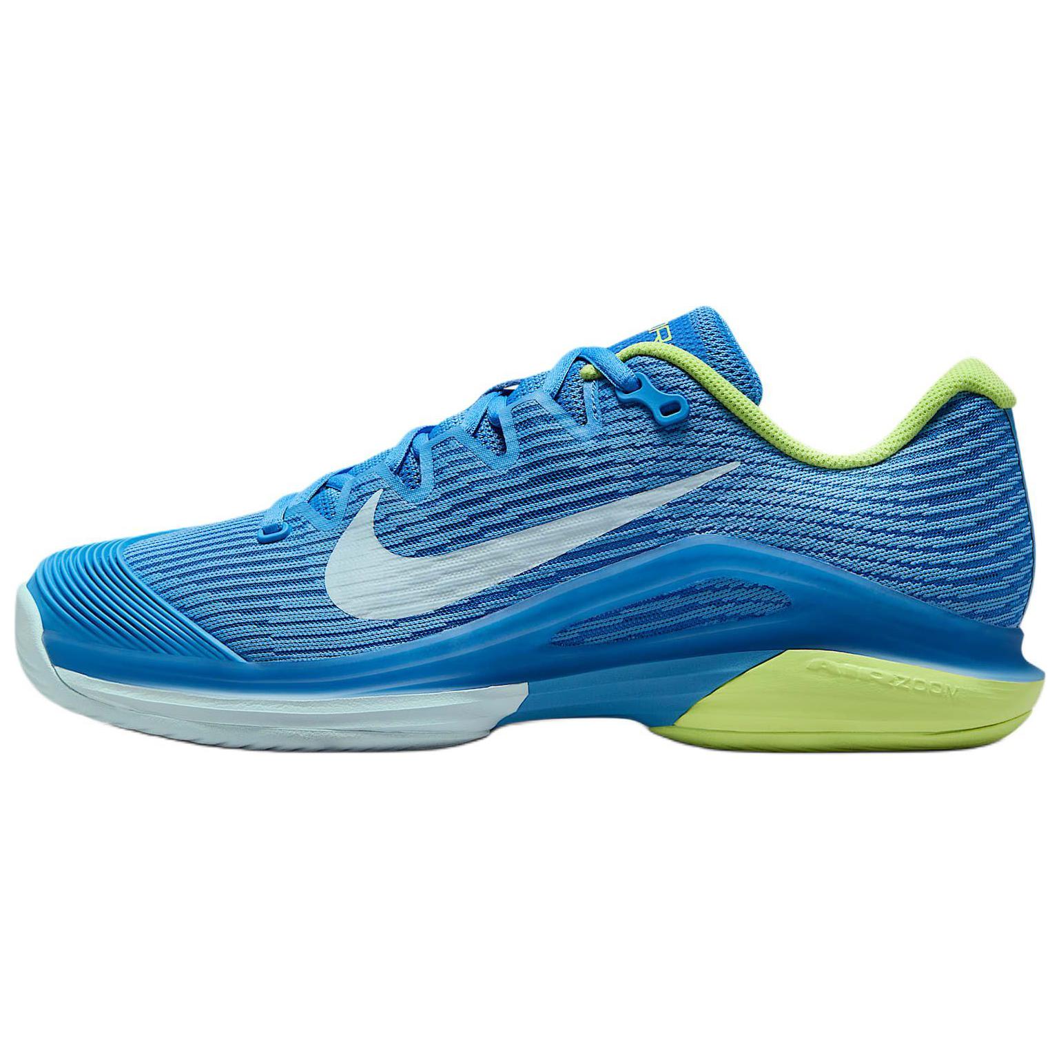 Nike Court Air Zoom Vapor 12 Hc Blue Beyond Light Lemon Twist Star Blue Glacier Blue Women's