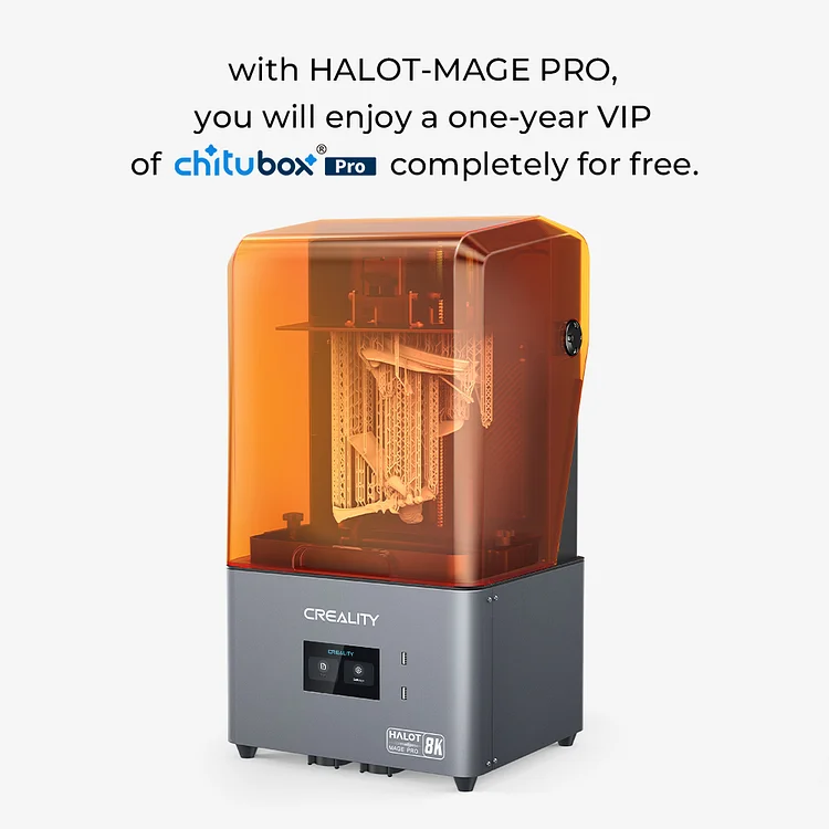 Halot Mage 8K Resin 3D Printer Combo- Printer More and Cure Easily