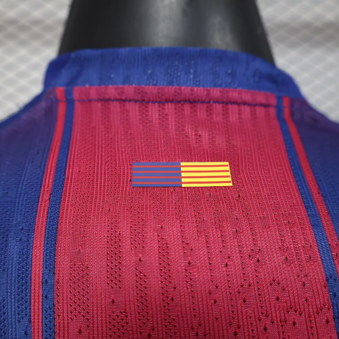 25/26 Barcelona Home Player Version Football Shirt Thai Quality