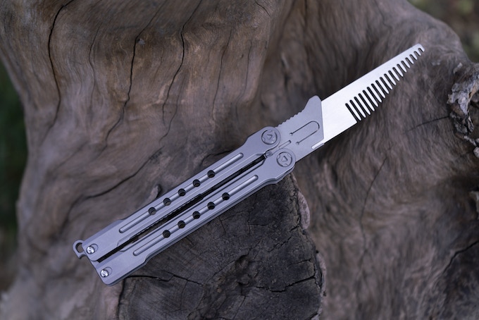 Titanium B-MAX Butterfly Knife