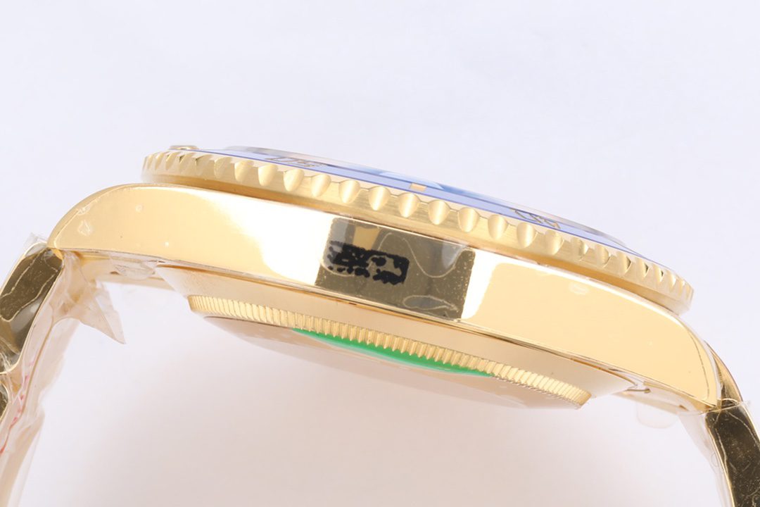 EW Factory Rolex Submariner Series m126618ln-0002 (All Gold Black Water Ghost) Relógio de mergulho - AMO Watch