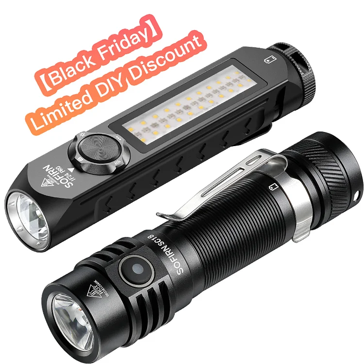 Limited Time Bundle Flashlight, IF24, IF23, IF22A, HS10, SC18 and SP10Pro