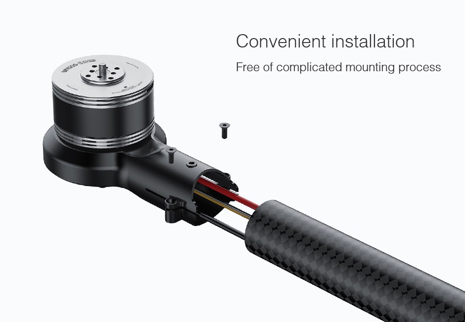 505-X Standard UAV Propulsion System for easy installation