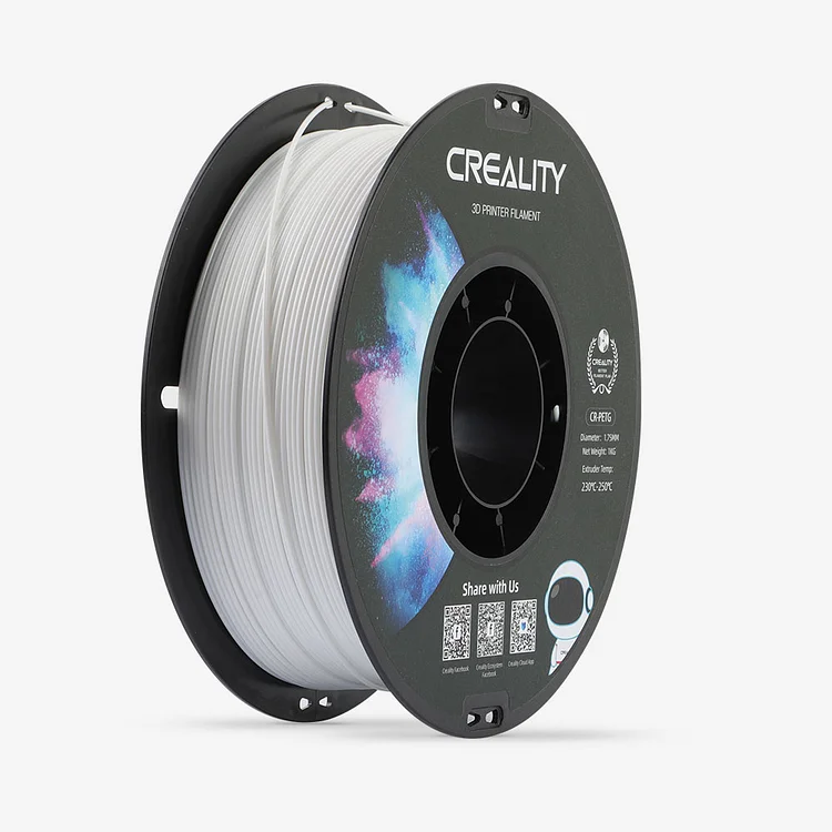 Creality filament CR- PETG Transparent 1.75mm 1KG