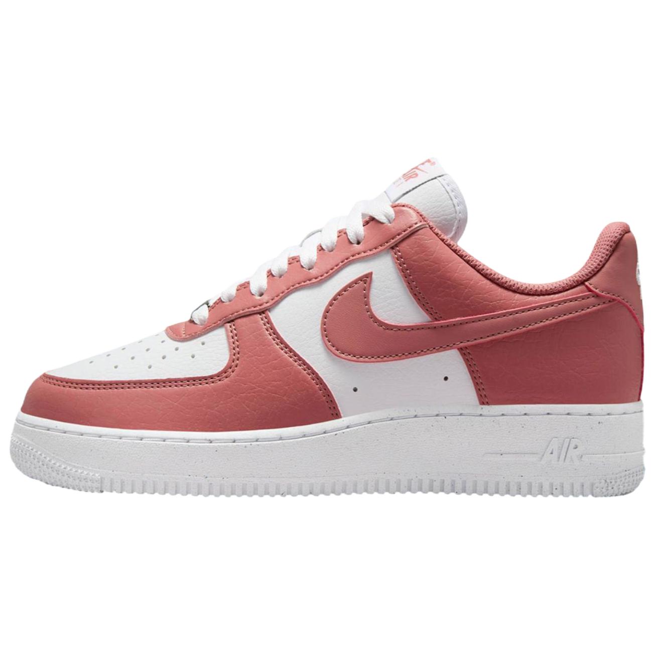 Nike Air Force 1 Low '07 Next Nature White Metallic Silver Canyon Pink Women's
