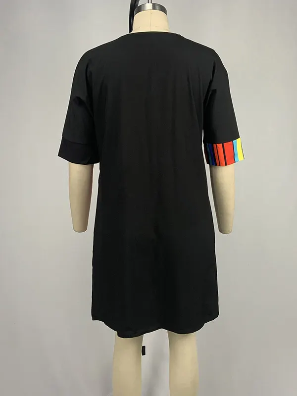 Asymmetric Mini Dress