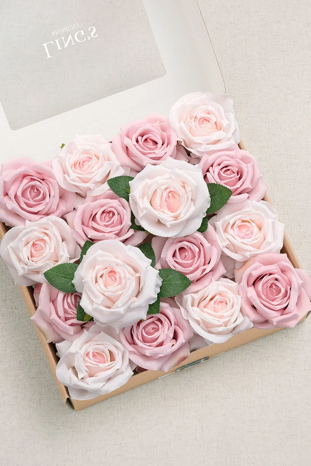 3.5" Silk Vendela Rose with Stem - 8 Styles