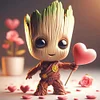 Tree Man Groot - 11CT Stamped Cross Stitch - 40*40cm